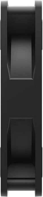 Kasë ventilator Darkflash CL12, 120x120 mm, LED, e zezë