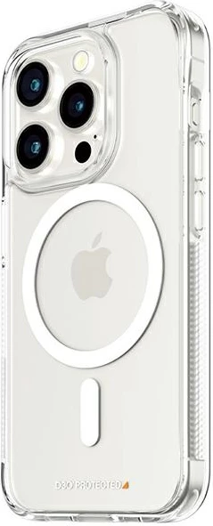 Mbështjellës PanzerGlass HardCase me MagSafe, D3O, për iPhone 15 Pro, Transparent