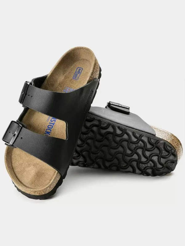 Papuqe Birkenstock, unisex, të zeza [Madhësia: 37]