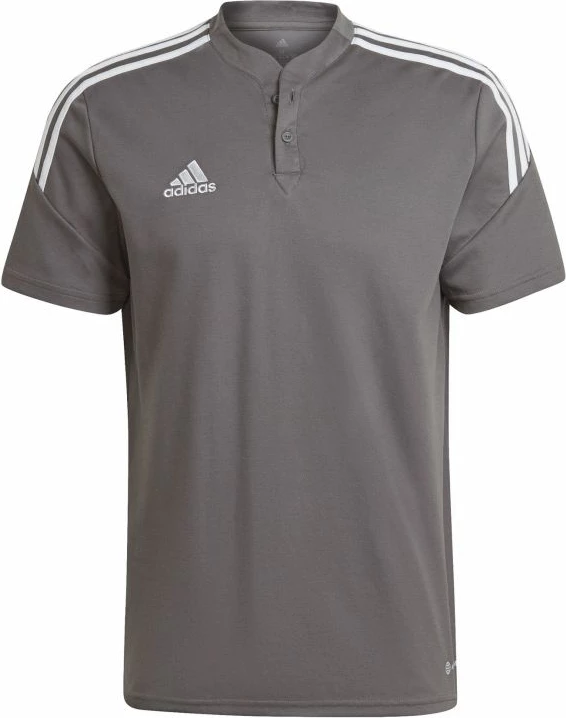 Fanellë polo adidas për meshkuj, gri [Madhësia: XS]