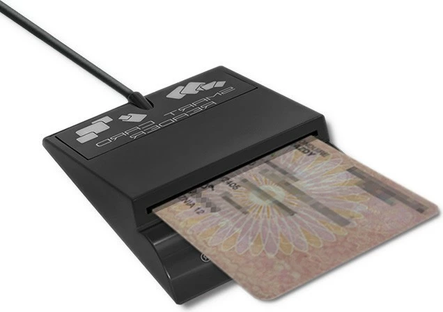 Lexues kartelash çipi Qoltec SCR-0636, USB Type C, i zi