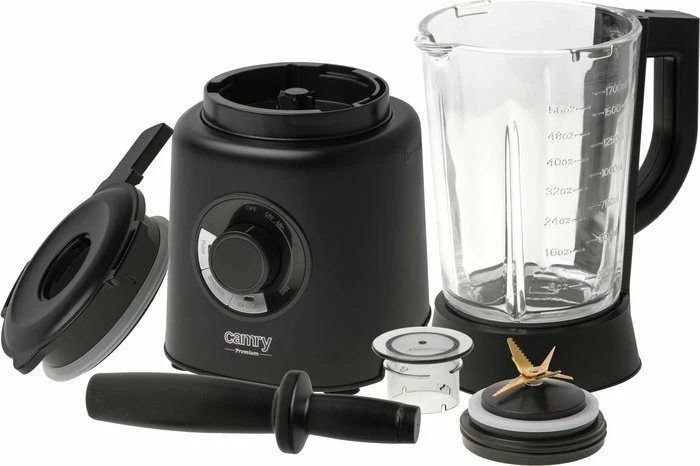 Blender Camry CR 4089 1.7L 2000W me gotë qelqi, i zi