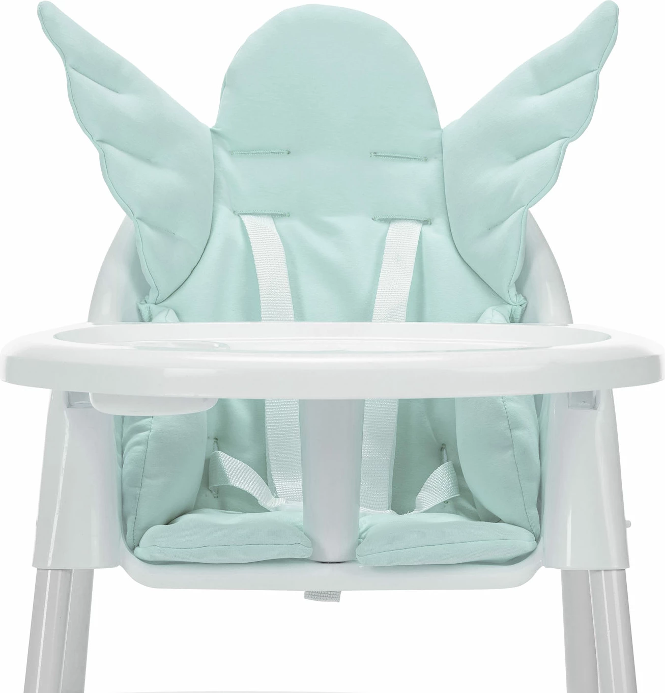 Jastëk për fëmijë me krahë engjëlli, ngjyrë mente, Evila Originals