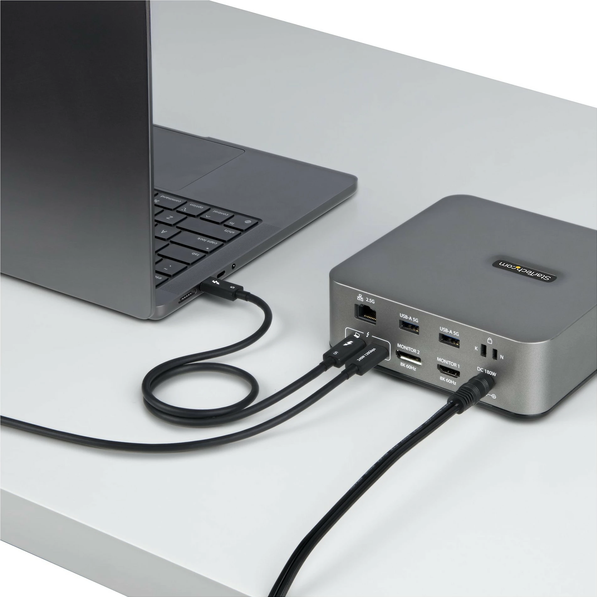 Kabllo Thunderbolt 5 StarTech, 1m, 80Gbps, USB-C, PD 240W, i zi