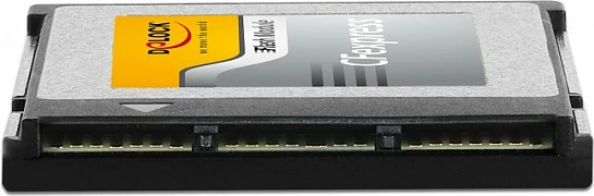 Kartelë memorje DeLOCK CFexpress Type B 128GB, PCIe Gen3x2 NVMe, 1450/450 MB/s, zi/argjend