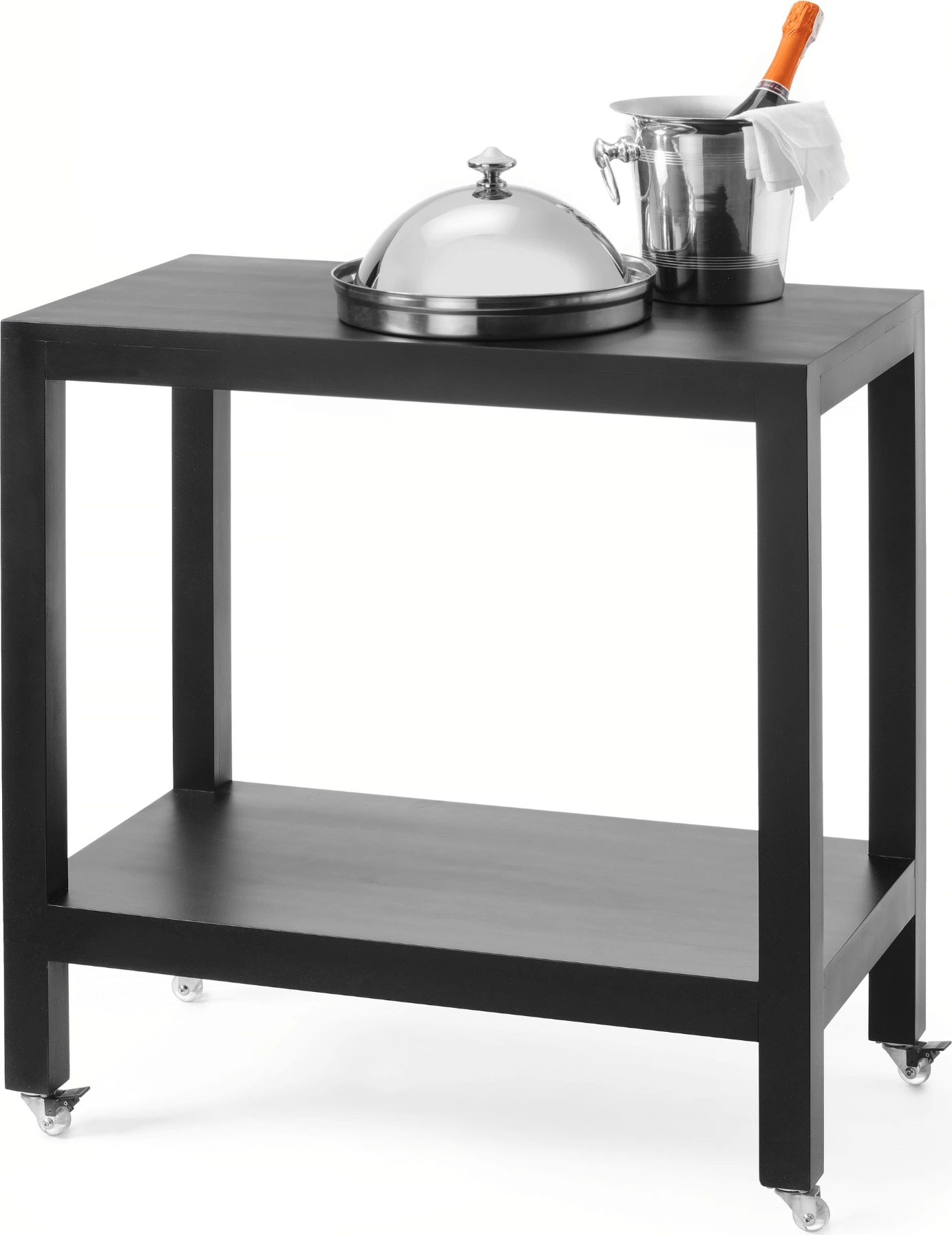 Karrocë shërbimi, Fine Dine, Madeira Black, 820x460x850 mm, dru, e zezë