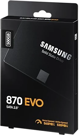 SSD Samsung 870 EVO, 500 GB, 2.5", SATA III, i zi