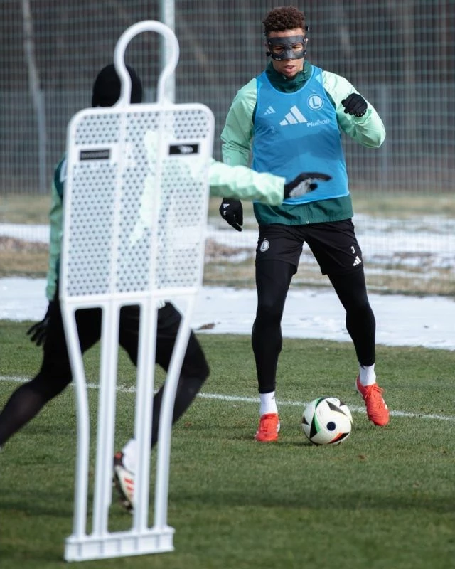 Mur futbolli Yakima PRO 180cm, portokalli