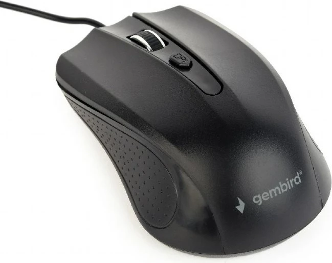 Maus Gembird MUS-4B-01, Ambidextrous, USB Type-A, Optik 1200 DPI, i zi