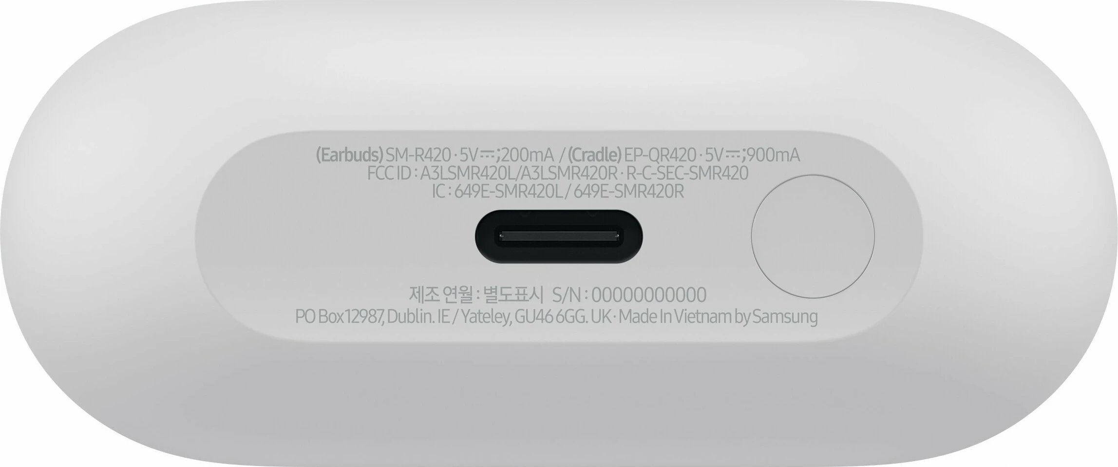 Kufje Samsung Galaxy Buds3 FE SM-R420NZAAEUE ANC Bluetooth 5.3 30h gri