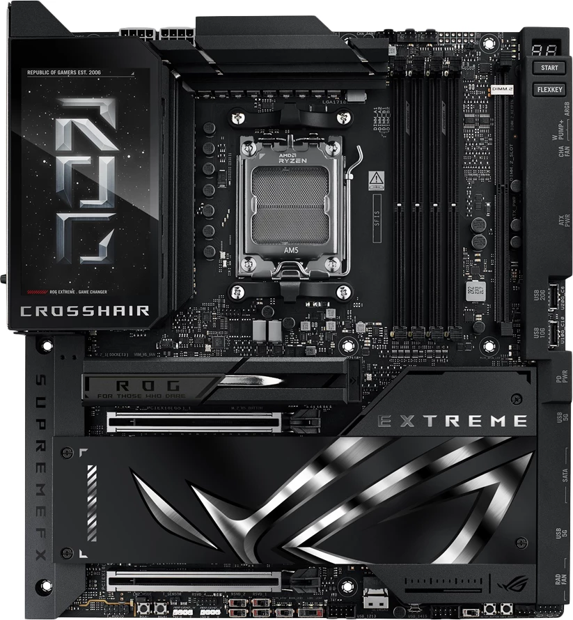 Pllakë amë ASUS ROG Crosshair X870E Extreme, AM5, DDR5, E-ATX, e zezë