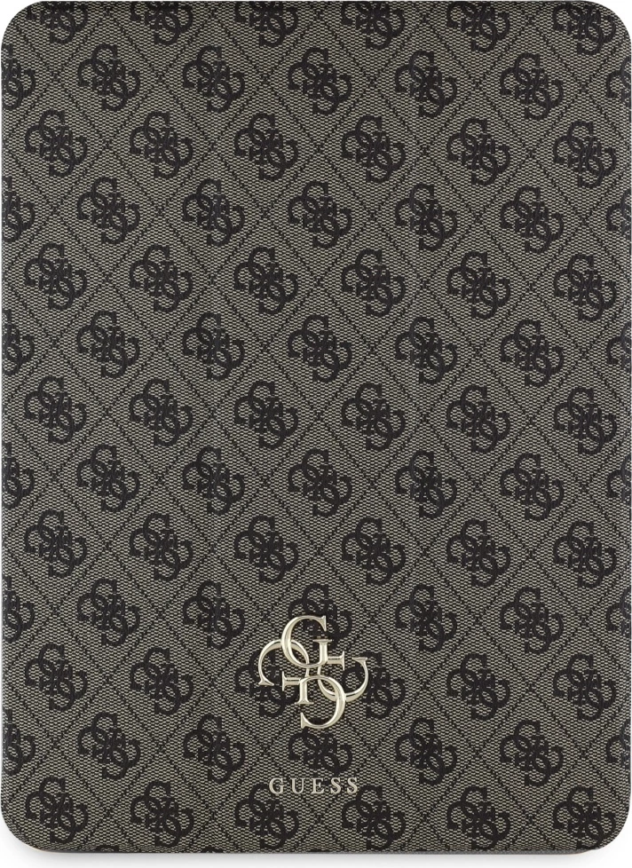 Mbështjellës Guess GUFC13RM24PS4SGW për iPad Air 13" 2024, Magnetic 4G Big Logo, Kafe