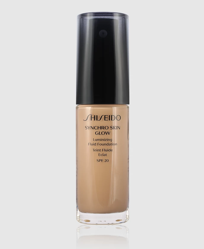 Fondatinë Shisedo Synchro Skin Glow SPF 20, 2 Golden, 30  ml
