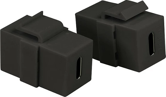 Kuplues keystone USB-C LogiLink USB 3.1 Gen2, F-F, PD, i zi