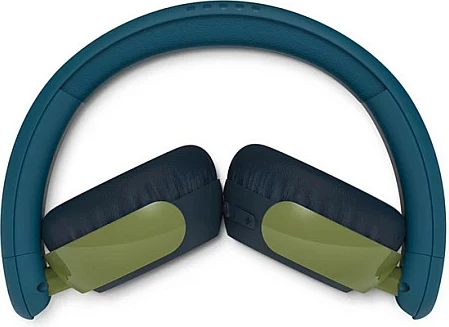 Kufje Philips TAK4200CT/00, Bluetooth 5.4, 45h bateri, me drita LED, palosshme, blu/jeshile
