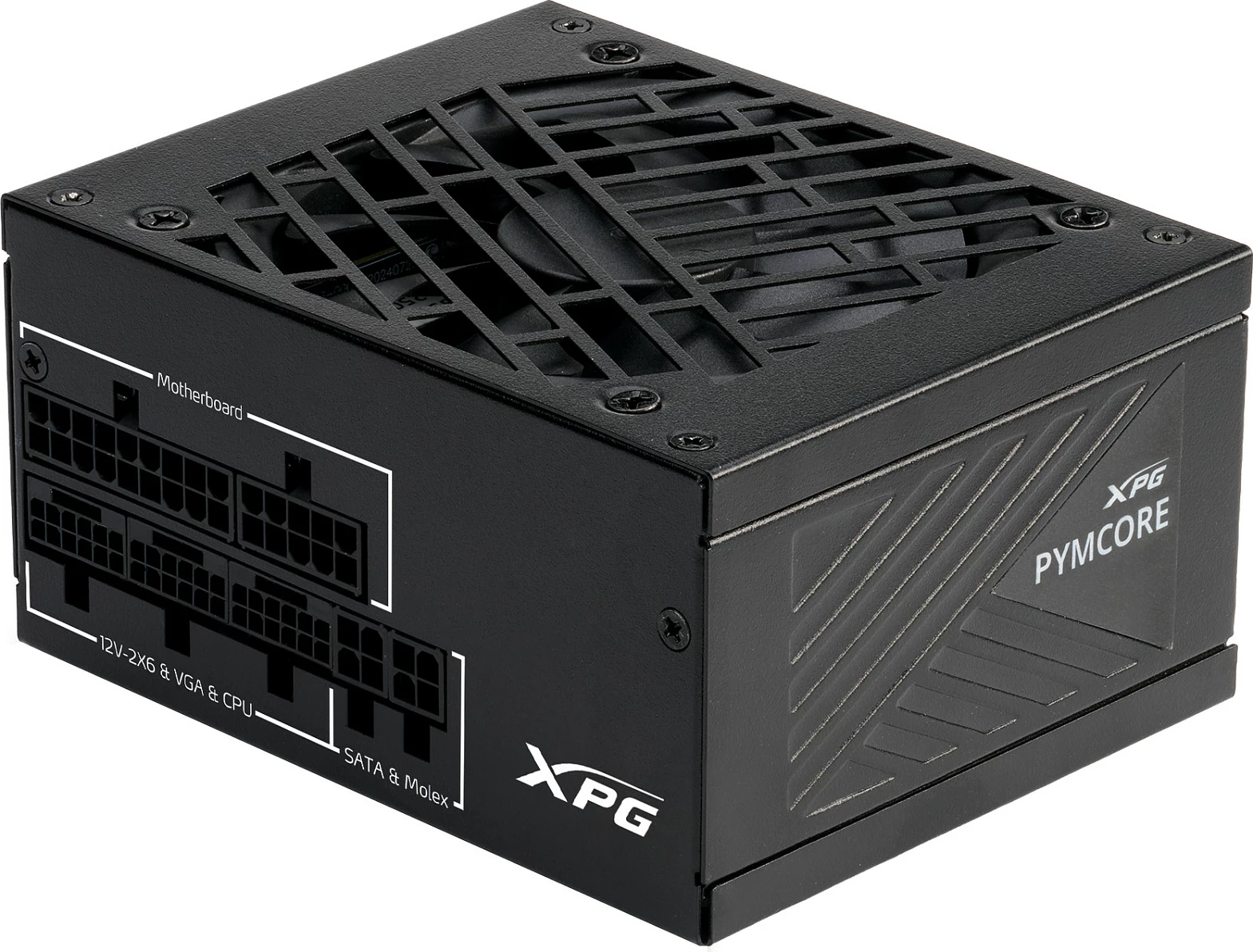 Furnizues rryme XPG PYMCORE 850W SFX, 80 PLUS Gold, fully-modular, ATX 3.1, e zezë