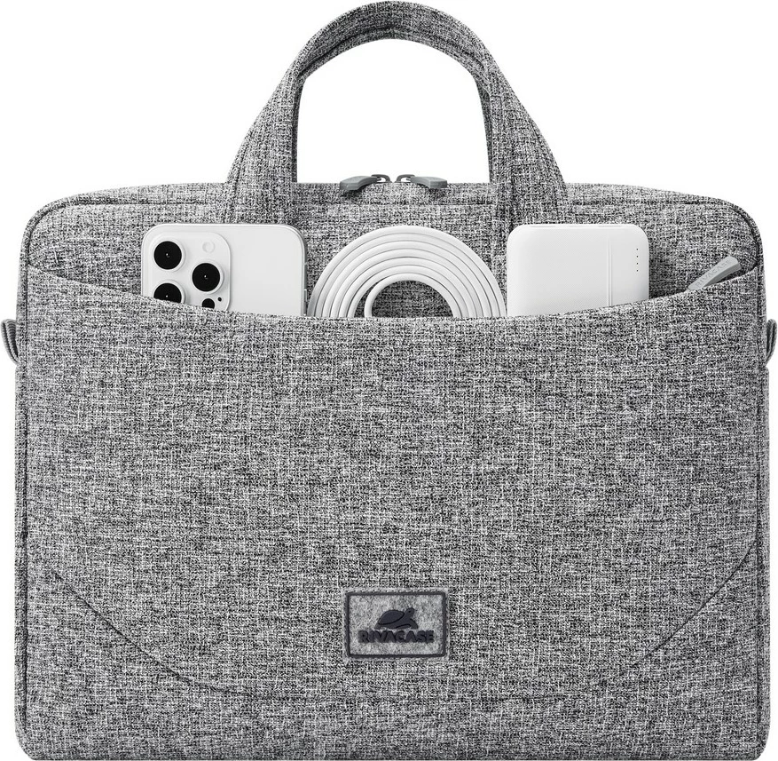 Mbështjellës laptop RIVACASE Anvik 7921, 14 inch, gri e çelët