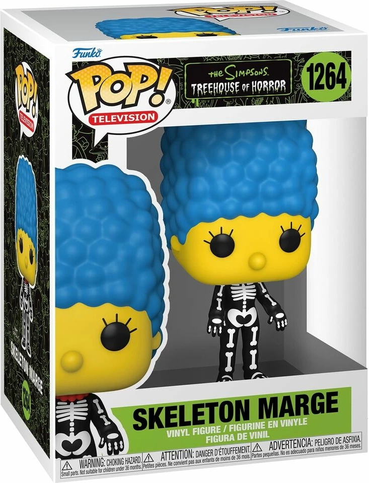 Figurinë koleksionuese Funko POP! TV Funko The Simpsons Skeleton Marge, vinyl
