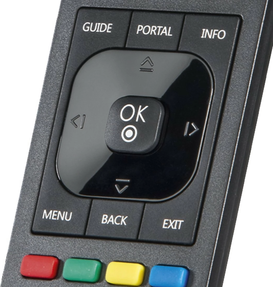 Telekomandë TV Hama 221060 me funksion mësimi, IR 1:1, butona që ndriçojnë, kompatibile Samsung, me bateri AAA, e zezë