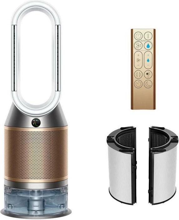 Pastrues, Lagështues dhe Ventilator Dyson PH05 Pastrues Humidify+Cool PH2 De-NOx (545007) i Bardhë/i Artë