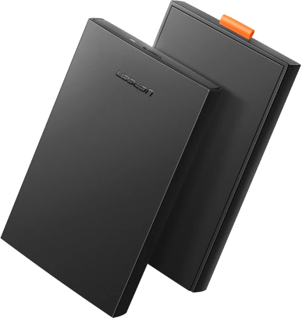 Kasë për HDD/SSD 2.5\" SATA UGREEN 60353 USB 3.0 me UASP, e zezë, në kuti