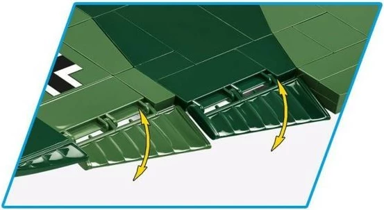 Set ndërtimi Cobi Klocki Junkers JU-88, 1160 pjesë, plastikë, Historical Collection