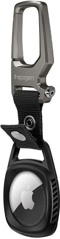 Mbështjellës Spigen Rugged Armor për Apple AirTag, Matte Black