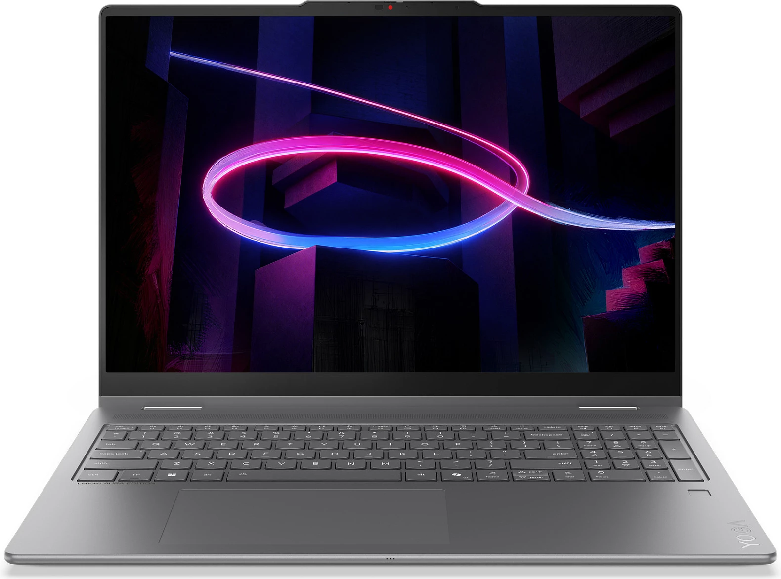 Laptop 2-në-1 Lenovo Yoga 7 Aura Edition 16IPH11, Core Ultra 7 355, 16GB RAM, 1TB SSD, 16" Touch, Luna Grey