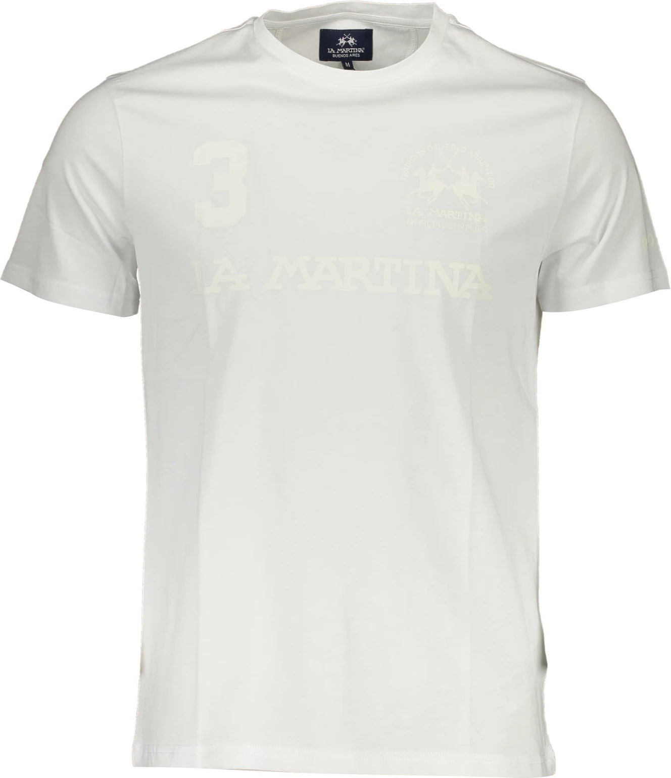 Maicë për meshkuj LA MARTINA, e bardhë