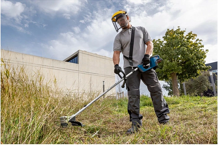 Trimer bari Bosch Professional GFR 18V-23, 18V, 33 cm, pa kabllo, zi/kaltër/kuqe
