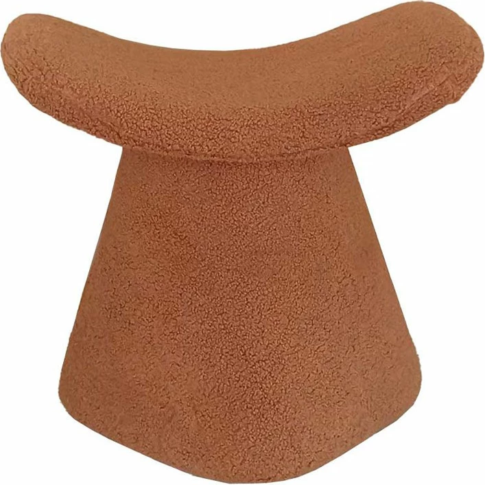 Stool Wale, ngjyrë terrakote, 51x33x49cm