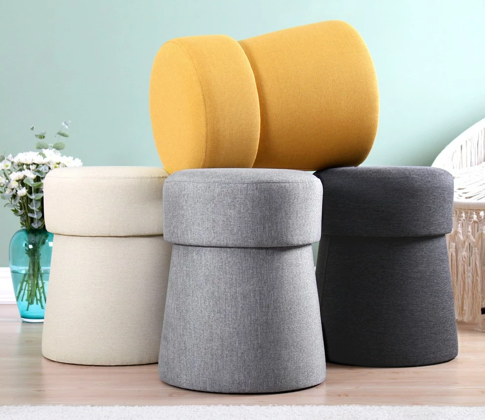 Puf Mustard Atelier del Sofa, 50x40cm