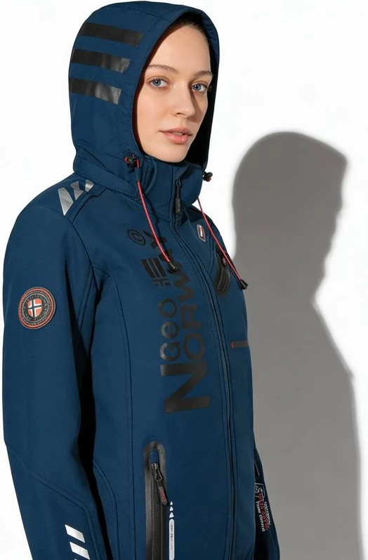 Jakne femra Geographical Norway navy blue