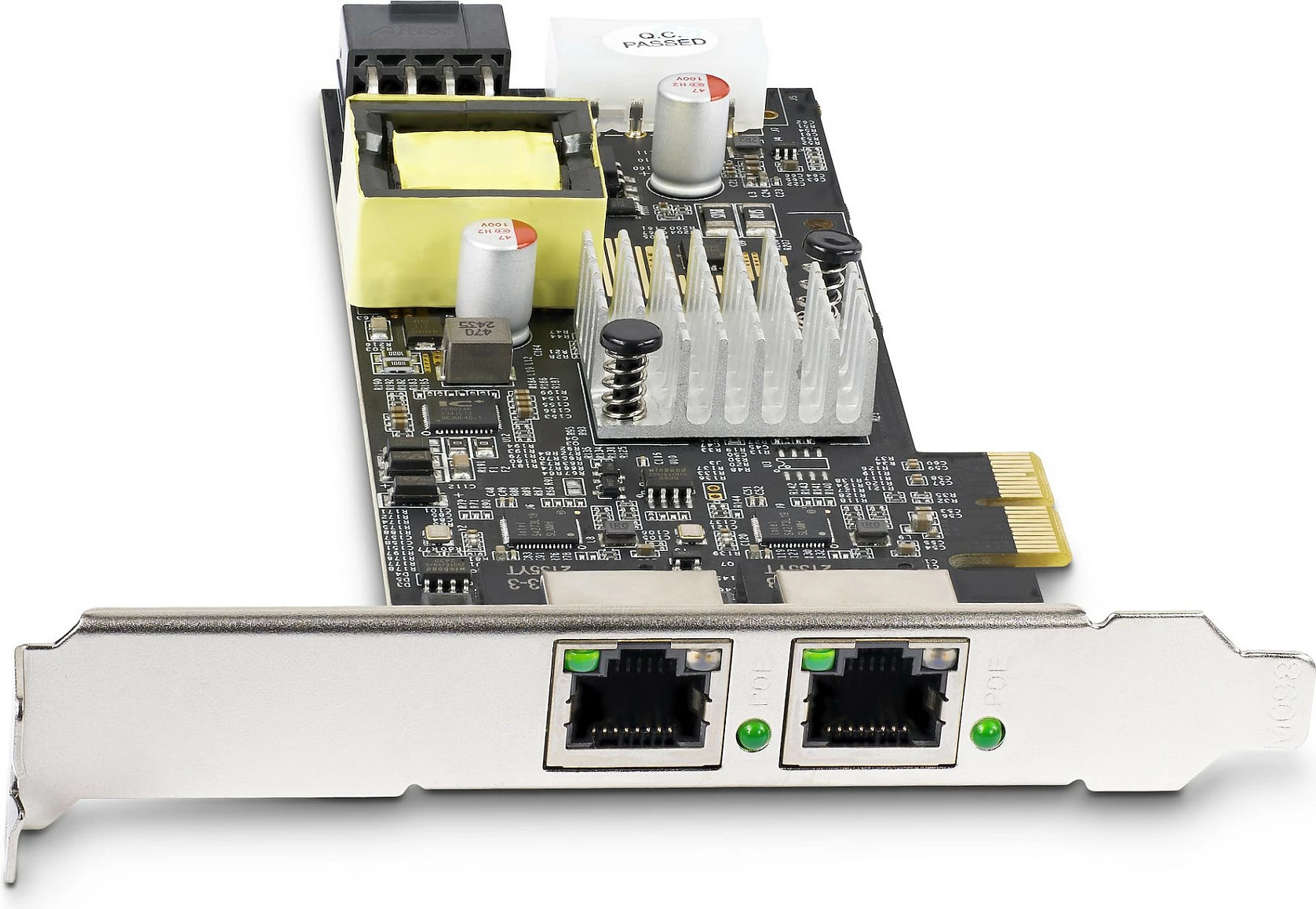 Kartelë rrjeti PCIe StarTech 2-Port 2.5GbE PoE+, Intel I225-V