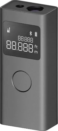Matës lazer smart Xiaomi BHR5596GL me bateri të integrume, ekran LCD, gri e errët