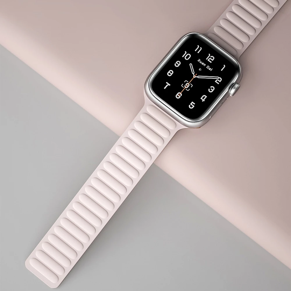 Rrip magnetik për Apple Watch Hurtel, 42/44mm, Kafe