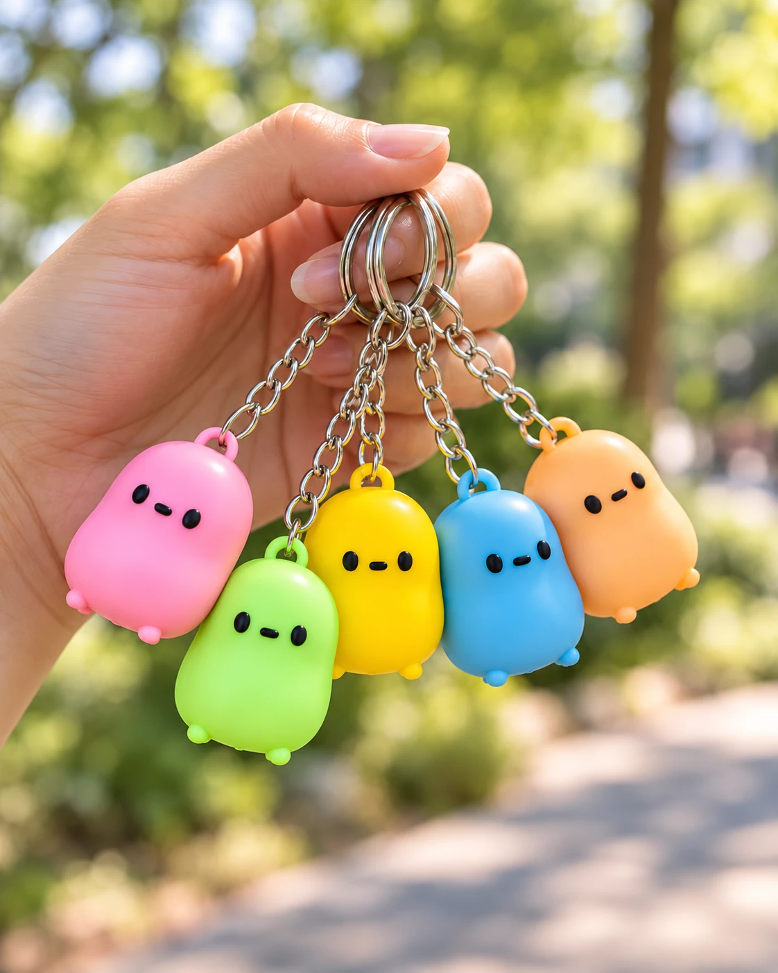 Varëse Çelësash 3D – Mini Cute(5 copë)