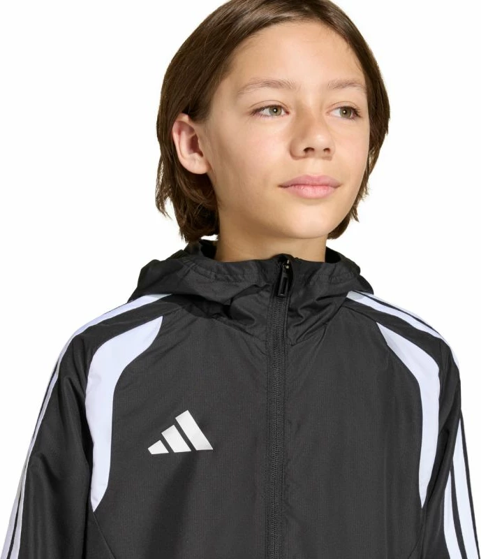 Jakne për fëmijë adidas, e zezë [Madhësia: 116 cm]