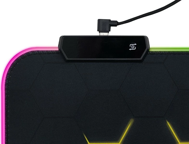 Mauspad Tracer GameZone Hexy1 RGB, i zi