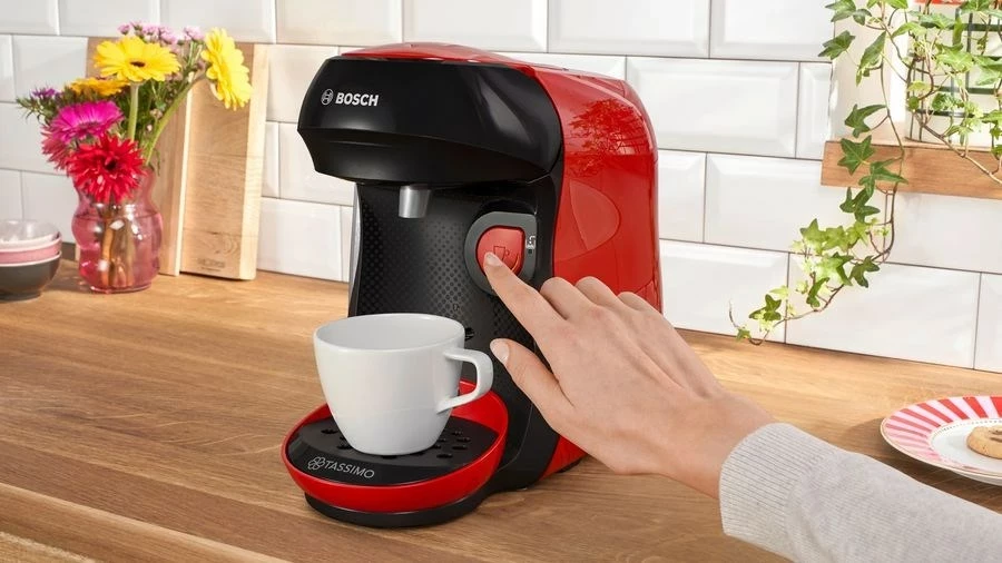 Makineri kafeje me kapsula Bosch Tassimo Happy TAS103E, 0.7L, e kuqe
