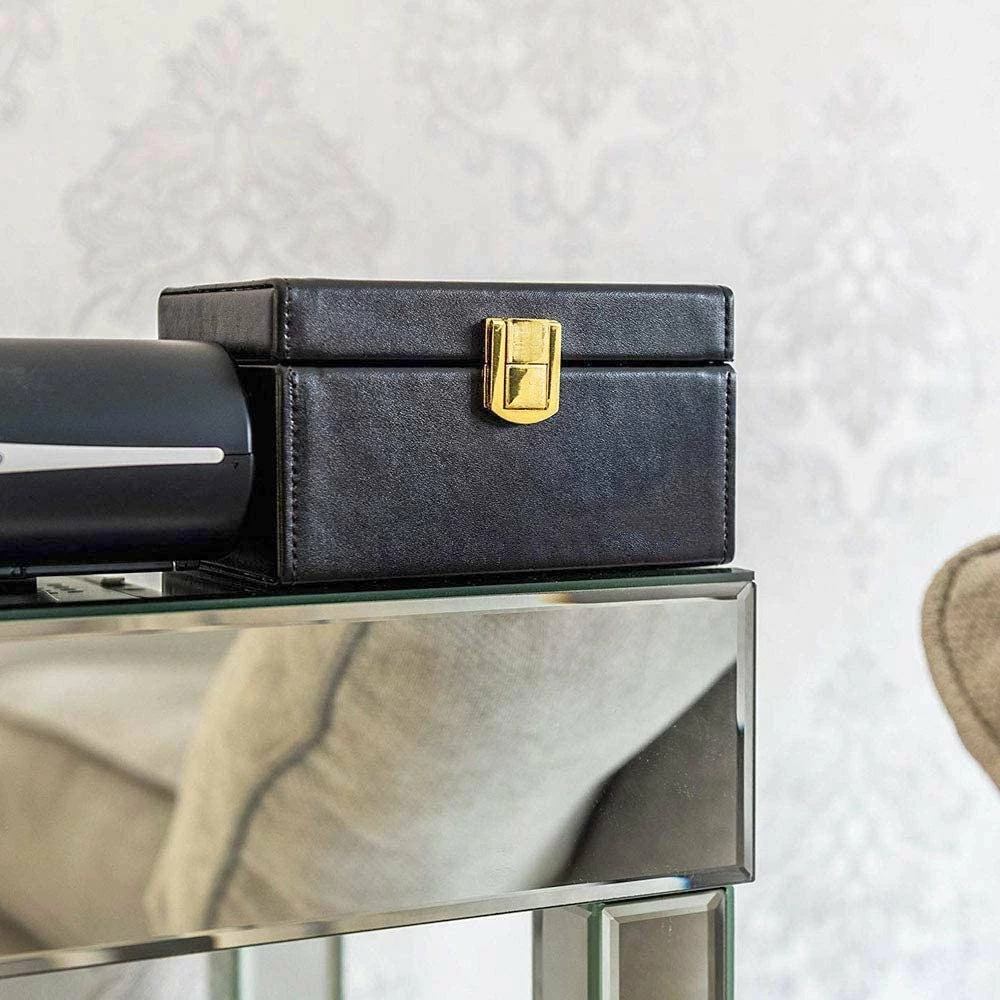 Kuti Faraday Hurtel për bllokim sinjali, për çelësa makine dhe celular, e zezë