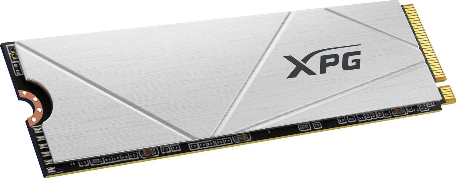 SSD i brendshëm ADATA XPG GAMMIX S60, M.2 NVMe PCIe 4.0, 512GB, 4700MB/s, me heatsink, i argjendtë