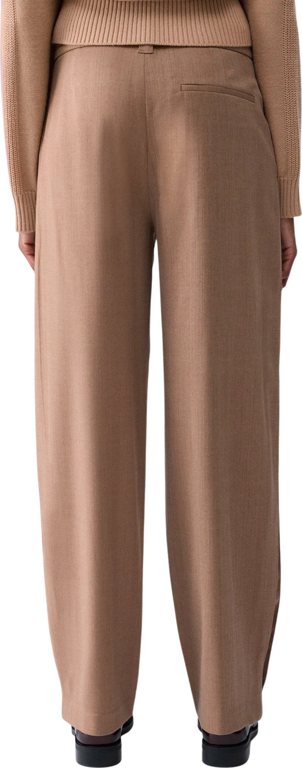 Pantallona Liu Jo PANTS WF6087 T732A për femra, bezhë e errët [Madhësia: XXS]