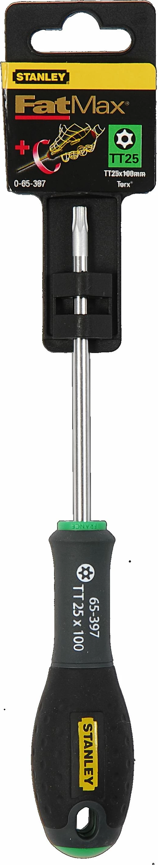 Kaçavidë Torx Stanley FatMax 0-65-397, TT25/T25 100 mm, zezë/jeshile
