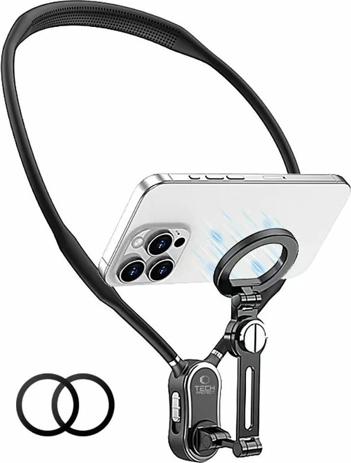 Mbajtës qafe për celular Tech-Protect AC100 me MagSafe, i zi