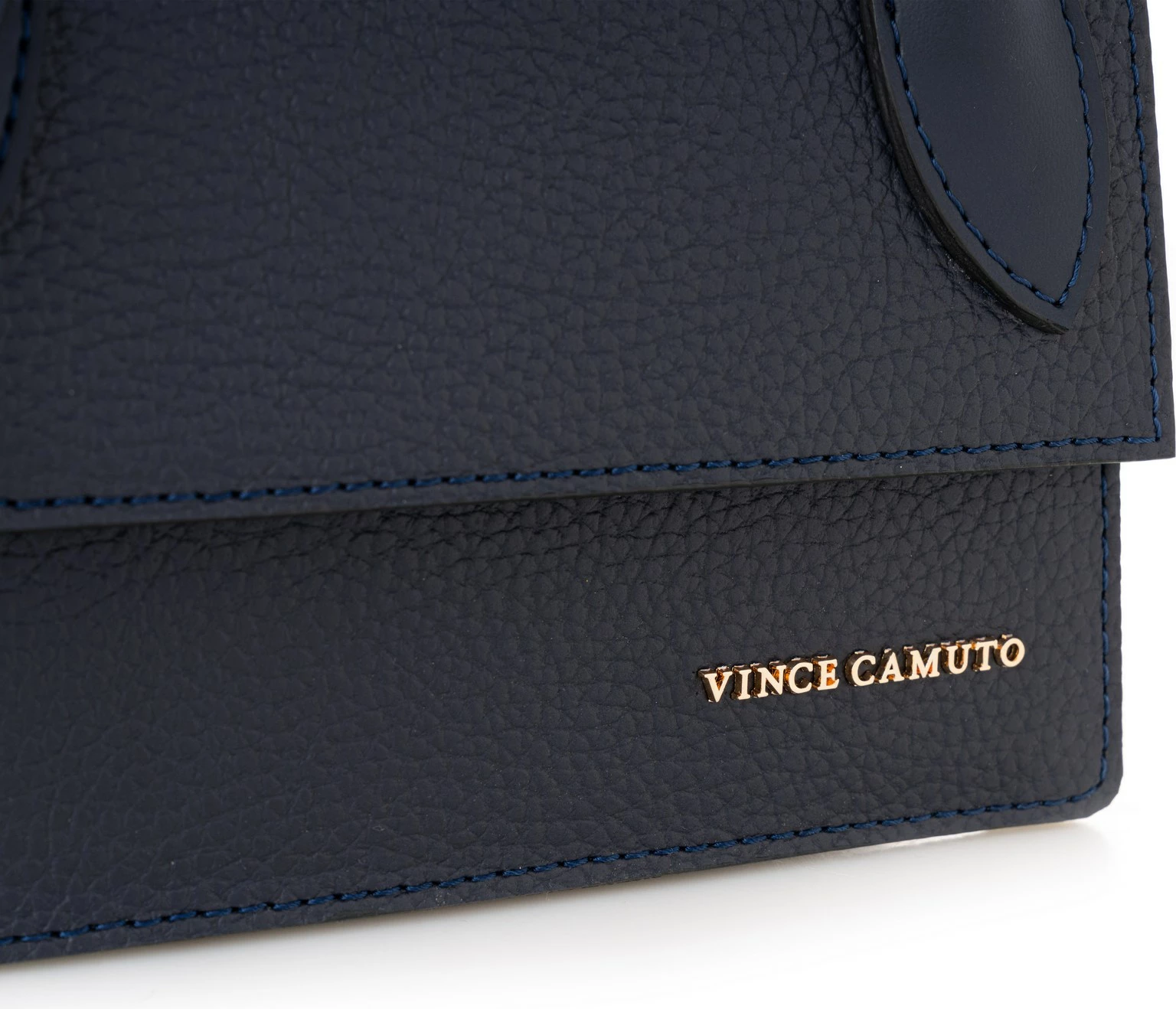 Çantë dore Vince Camuto, ngjyrë kaltër e errët, Parma
