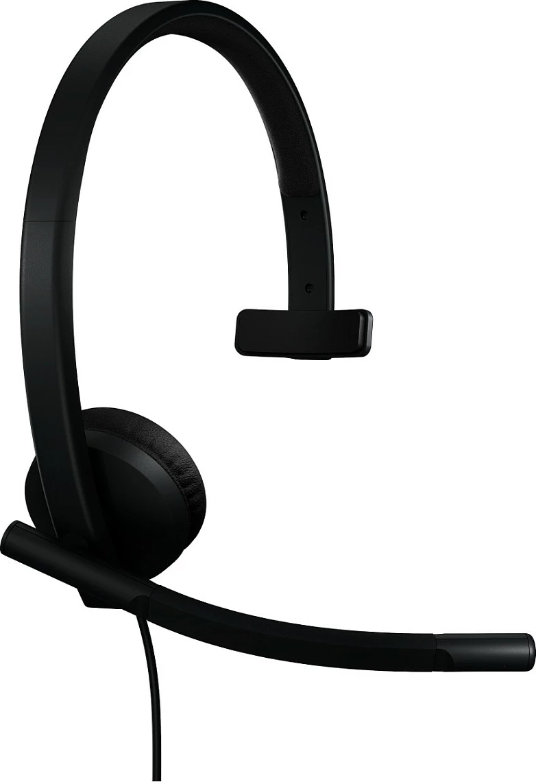 Headset Logitech H570e mono, USB, i zi, për zyre dhe call center
