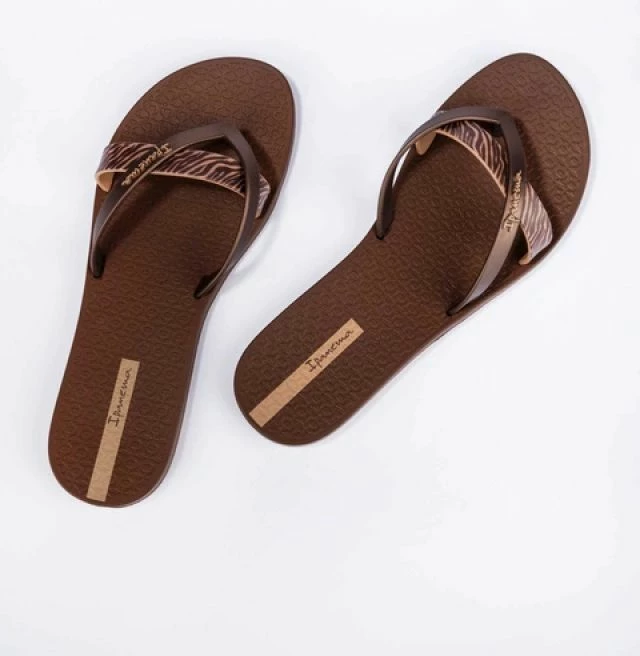 Flip-flopa për femra Ipanema Kirei, kafe