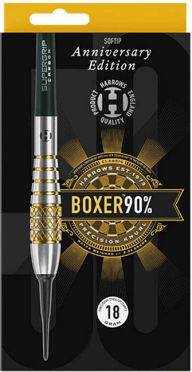 Shigjeta dart Harrows për meshkuj, Boxer Bomb 90% softip