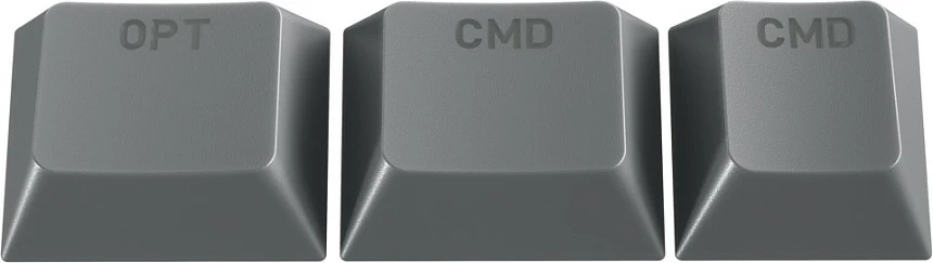 Tastierë mekanike Cherry KW 300 MX, 75%, USB-C + Bluetooth 5.2, QWERTZ, LED e bardhë, Hot-swap, e zezë/gri